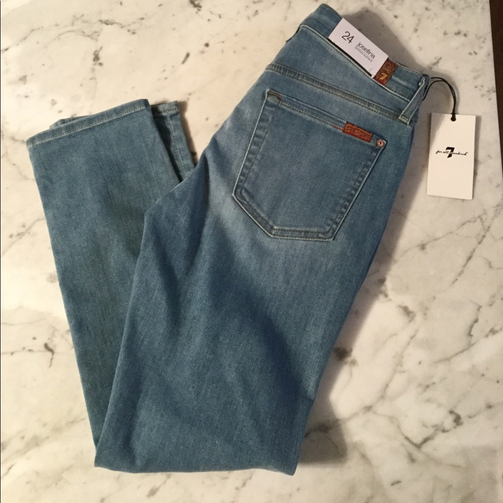 7 for all mankind Josefina Skinny Boyfriend